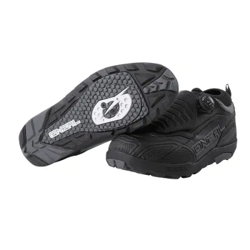 Pantofi Ciclism O'Neal Loam WP Flat V.23 - 43, Negru-Gri