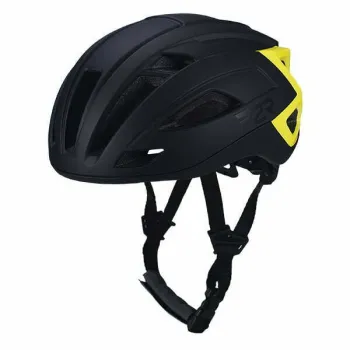 Casca Ciclism P2R RODEO - 55-58 cm, S-M, Negru-Galben