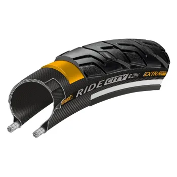Anvelopa Bicicleta Continental Ride City Reflex EXTRa PunctureBelt 47-622 (28*1.75) negru