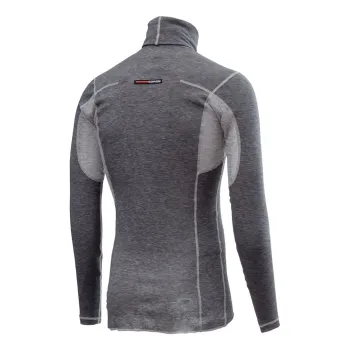 Bluza de corp cu guler Castelli Flanders Neck Warm, Gri, S
