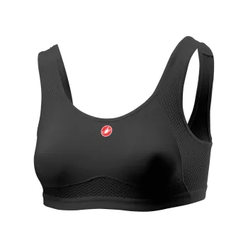 Bustiera Castelli Rosso Corsa Bra, de dama, Negru, XS