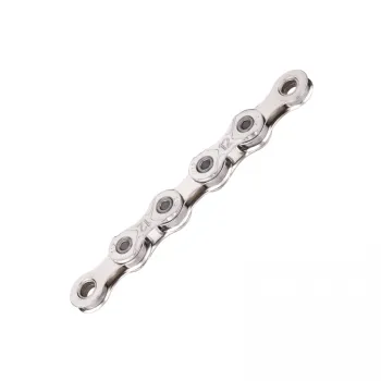 Lant Bicicleta KMC X12, 12 Viteze, 1/2X11/128 Inch, 126 Zale, Argintiu