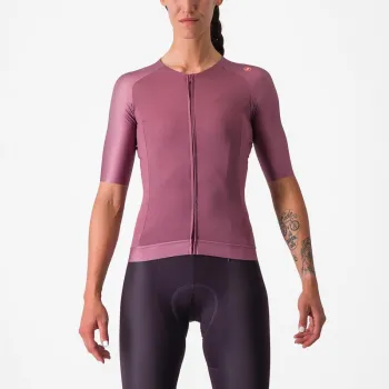 Tricou cu maneca scurta Castelli Aero PRO 7.0 W de dama Mov XS
