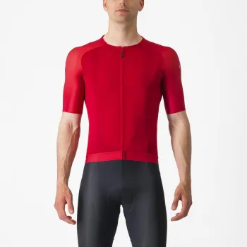 Tricou cu maneca scurta Castelli Aero Race 7.0 Rosu XXL