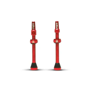 Valva Tubeless bicicleta P2R FR-11C, AL, 60mm, Rosu (OEM)