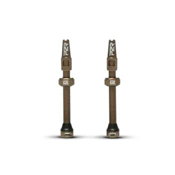 Valva Tubeless bicicleta P2R TV60BR, AL, 60mm, Bronz (OEM)