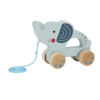 Jucarie de tras Tooky Toy - Elefant