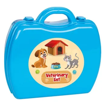 Set de joacă Pilsan - Set veterinar intr-o valiza, 21 piese