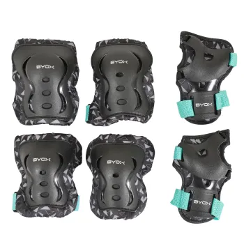 Set de protectii pentru copii Dazzle, M, Turcoaz