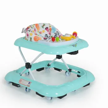 Premergator bebelusi Jungle Fun 2 in 1, Cangaroo, Turcoaz