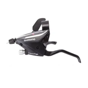 Maneta schimbator/frana stanga 3 viteze Shimano Acera ASTEF652LSBL, 1800 mm, negru