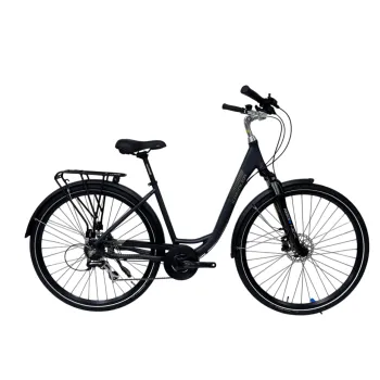 Bicicleta Trekking Kreidler - 28 Inch, S, Negru