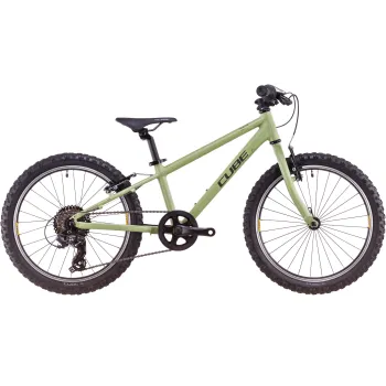 Bicicleta Copii Cube Acid 200 Lightolive Orange 2026 - 20 inch, Verde-Portocaliu