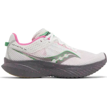 Saucony - pantofi alergare pentru femei - Kinvara 14 - white | gravel