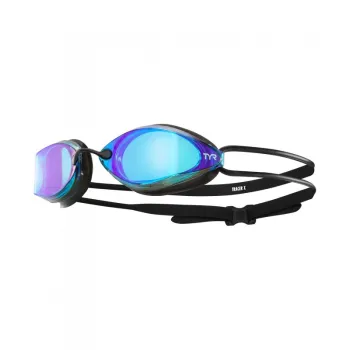 TYR ochelari de compentitie Tracer X metalizati albastru/negru