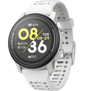 Coros - Pace 3- ceas multisport GPS - Alb - bratara alba/silicon