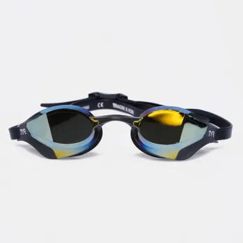 TYR - ochelari inot performanta - Tracer-X RZR Racing Goggles Mirrored - auriu | negru