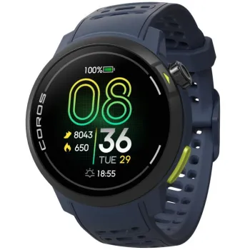 Coros - Pace Pro - ceas multisport GPS - curea silicon - Albastru