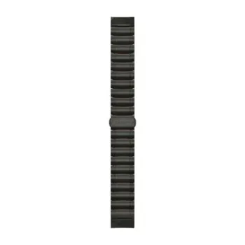Garmin curea hibrida din titan si silicon QuickFit pentru MARQ - gri carbon DLC