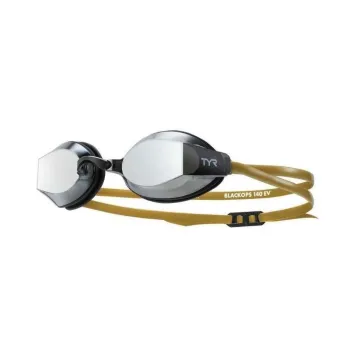 TYR - ochelari inot performanta - BLACK OPS 140 EV Racing Goggles Mirrored - fumuriu | olive