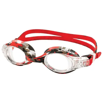 Finis - ochelari inot confortabili pentru copii (4-10 ani) Adventure Goggles - camuflaj rosu negru