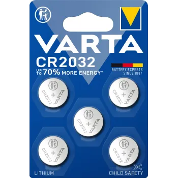 Varta - baterie coin - CR2032 - 5 buc