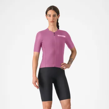 Castelli - tricou ciclism maneca scurta tailored fit - Premio Evo W Jersey - mov inchis