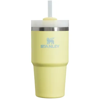 Stanley - termos tip sticla cu pai - Quencher H2.0 FlowState - Galben - 0.6L