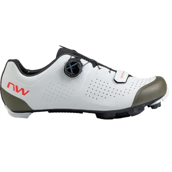 Northwave - pantofi ciclism MTB XC - Razer - Light Grey | Green Forest