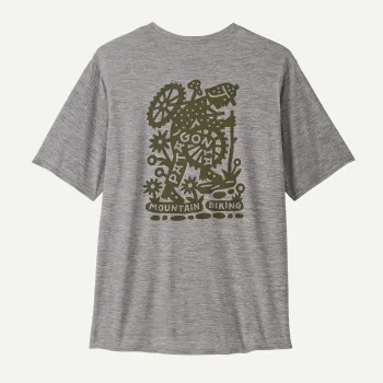 Patagonia - tricou - M Capilene Cool Daily Graphic Lands - Gri