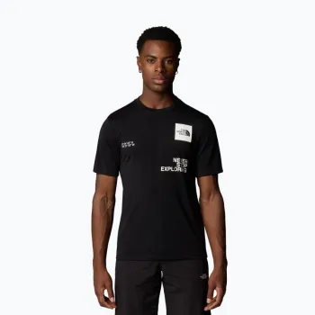 The North Face - tricou - M Mountain Foundation Coordinates - Negru