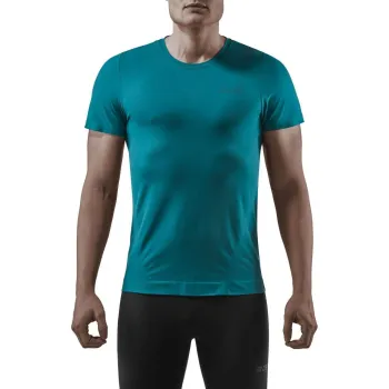 CEP - tricou pentru alergare cu maneca scurta - Run UltraLight Shirt - Petrol