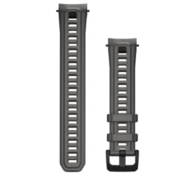 Garmin curea silicon cu latime de 22mm gri Charcoal - pentru Instinct E 45 mm
