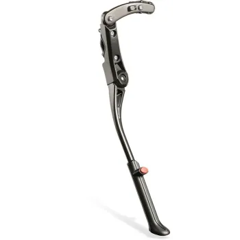 BikeFun - Cric reglabil Bicicleta Kickstand 24-29", aluminiu - negru
