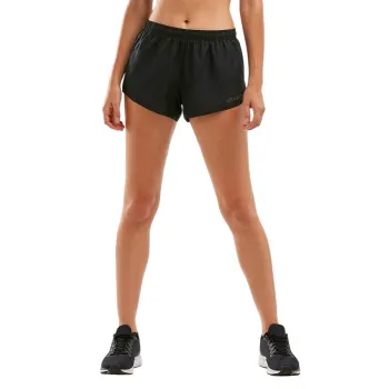 2XU - Pantaloni scurti pentru femei - GHST 3" Short - negru reflexiv