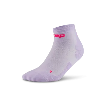 CEP - sosete compresie peste glezna - core run ultralight low cut 4.0 - liliac