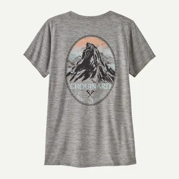 Patagonia - tricou - W Capilene Cool Daily Graphic Lands - Gri
