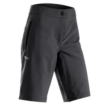 Northwave - pantaloni scurti cilism - Escape 2 Woman Baggy W/Inner Short - Black