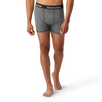 Smartwool - boxer merino - Active Boxer Brief Boxed - Gri