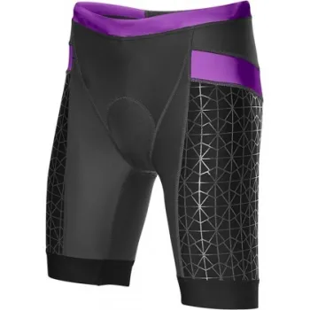 TYR - FEMALE 6IN COMP TRI SHORT - Negru Mov