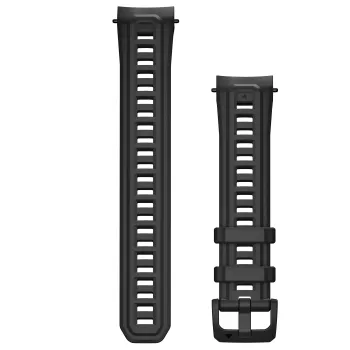 Garmin curea silicon cu latime de 22mm neagra - pentru Instinct E 45 mm