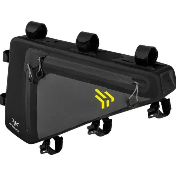 Apidura - geanta cadru bicicleta Backcountry2.0 Full Frame Pack 4 litri - negru gri galben