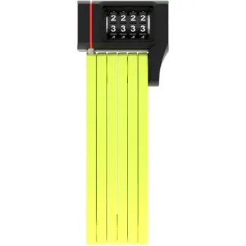 Abus - antifurt bicicleta - lacat pliabil cu cifru - uGrip Bordo 5700/80 - lime