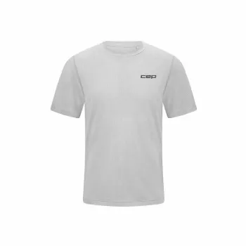 CEP - tricou tehnic - run shirt short sleeve - light grey