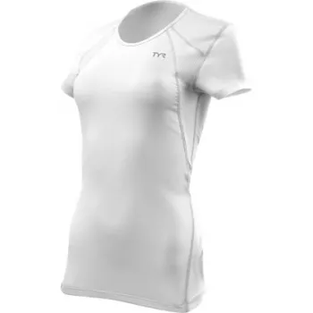 TYR - tricou alergare - All Elements Running W - alb