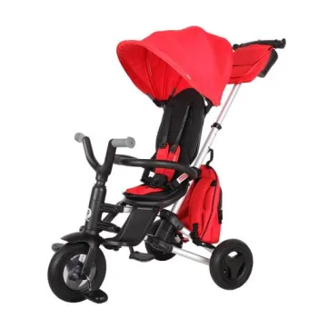 Tricicleta Ultrapliabila QPlay Nova Rubber - Rosu