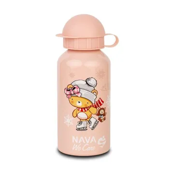 Sticla termoizolanta Nava We care 400ml roz