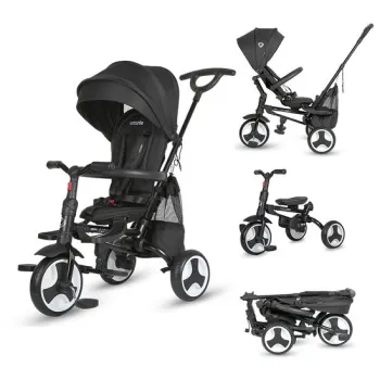 Tricicleta ultrapliabila Coccolle Spectra plus Jet Black