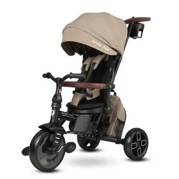 Tricicleta ultrapliabila Qplay Comfo Max Bej inchis