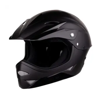 Casca Force Downhill Junior, negru mat S/M